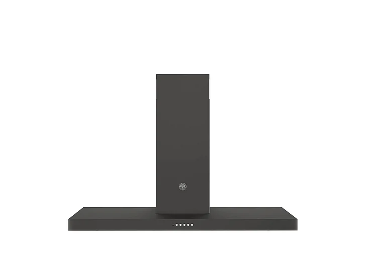 Bertazzoni 48 T-Shape Wallmounted Hood, 1 motor 600 CFM in Carbonio KT48CAT