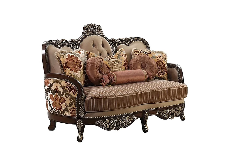 Massa Gallery Sage Love Seat in Brown L260-2