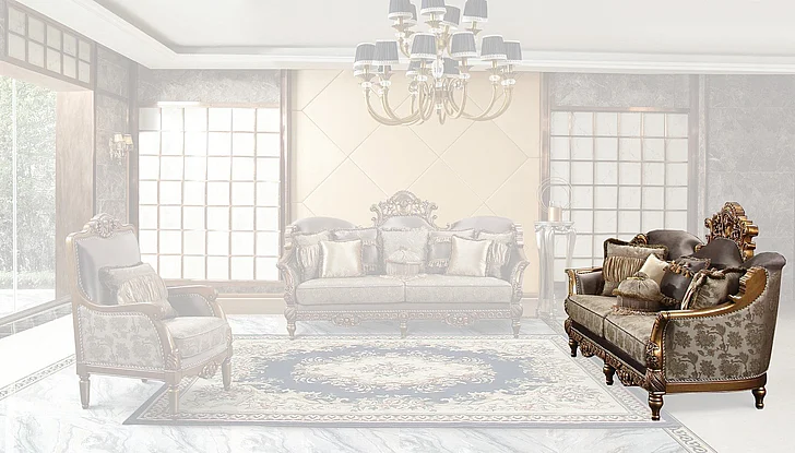 Massa Gallery Adalyn Love Seat L265-2