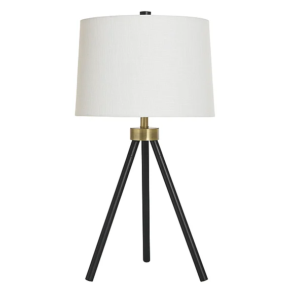 StyleCraft Werth Gold Steel Table Lamp L334895