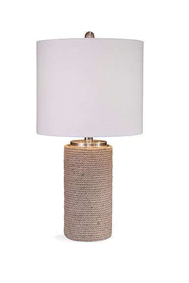 Bassett Mirror Lakeland Table Lamp in Natural Rope L3544T