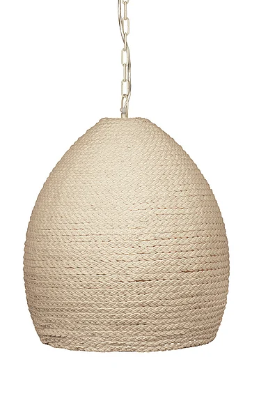 Bassett Mirror Darley Pendant in Rope L4032PEC