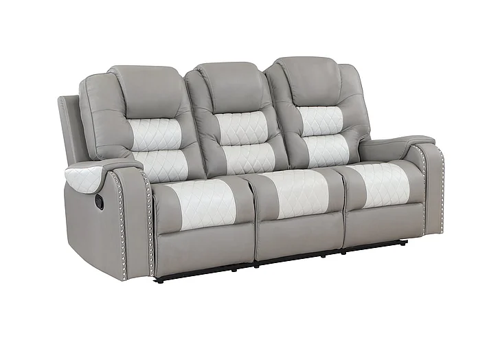 Massa Gallery Harlow Reclining Sofa in Grey L420-3