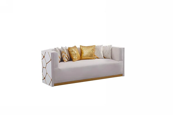 Massa Gallery Noah Sofa in White L610-3