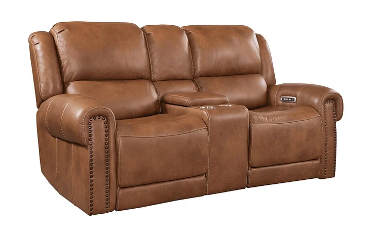 Corinthian MSL68006 Cordoba Console Loveseat in Cognac FGL68006-49HR EXPRESS