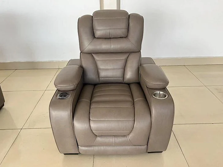 Corinthian MSL73906 Recliner in Manhattan Smoke FGL73906-19HR