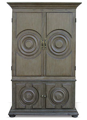 Peninsula Keaton Armoire in Grey LA-001-0905