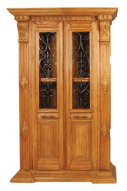 Peninsula Portofino Armoire in Natural Wax LA-010-1015