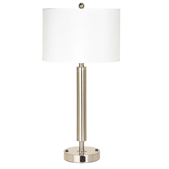 Cal Lighting Hotel Night Stand Lamp LA-2004NS-2RBS