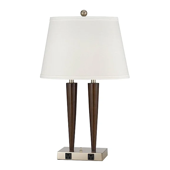 Cal Lighting Hotel Desk Lamp LA-2025DK-2RBW