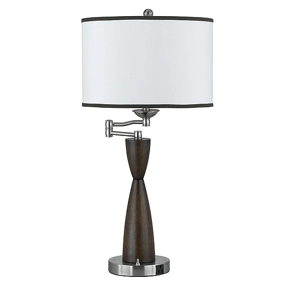 Cal Lighting Hotel Night Stand Lamp LA-60006TB-1R