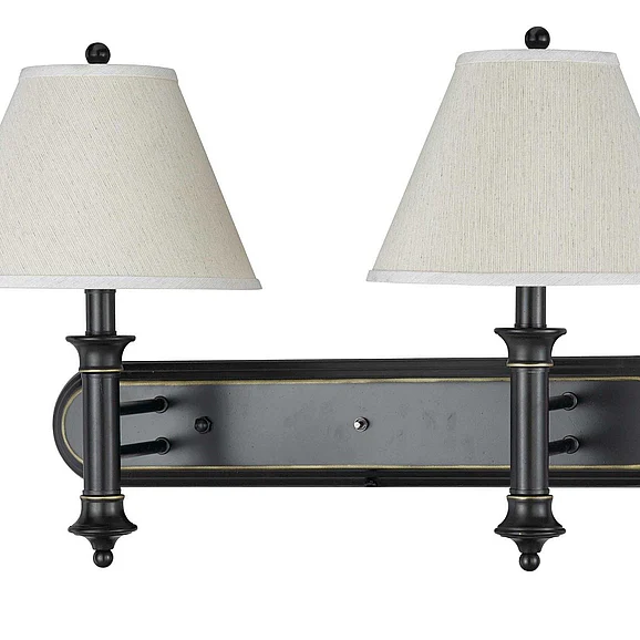 Cal Lighting Hotel Bedside Wall Lamp LA-60007W2L-1R