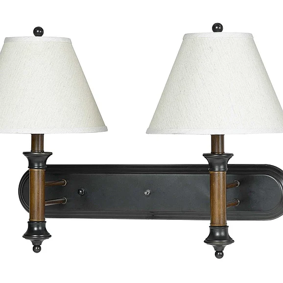 Cal Lighting Hotel Bedside Wall Lamp LA-60007W2L-2