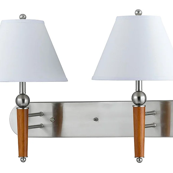 Cal Lighting Hotel Bedside Wall Lamp LA-60008W2L-1BS