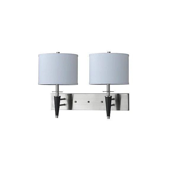 Cal Lighting Hotel Bedside Wall Lamp LA-8002W2L-1BS