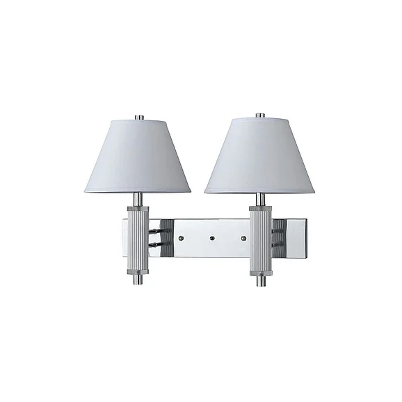 Cal Lighting Hotel Bedside Wall Lamp LA-8003W2L-1CH