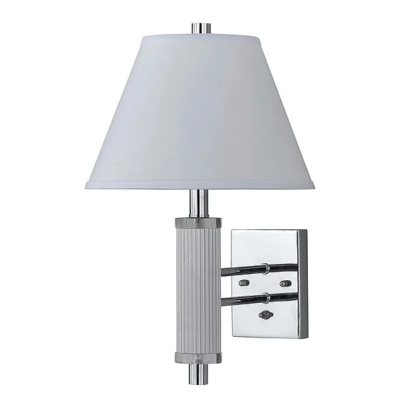 Cal Lighting Hotel Bedside Wall Lamp LA-8003WL-1CH