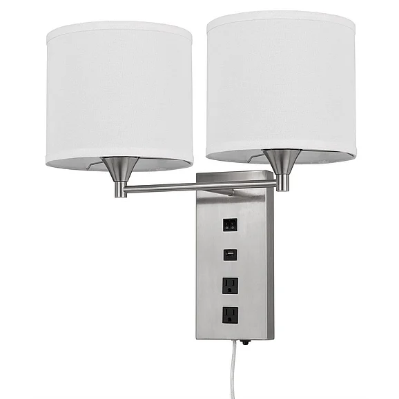 Cal Lighting Reedsport Wall Lamp LA-8049W2L-1