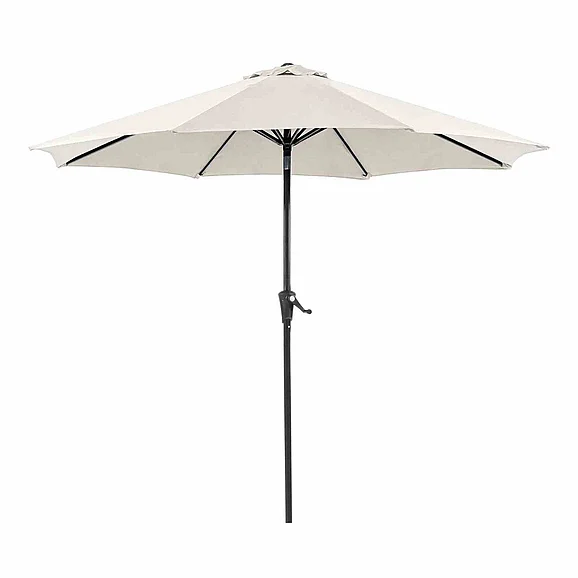 Furniture of America Tano 9' Outdoor Umbrella in Beige LA-A010SV