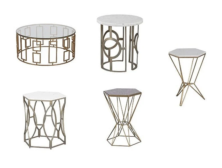 Fairfield Chair La Bella 3pc Cocktail Table Set