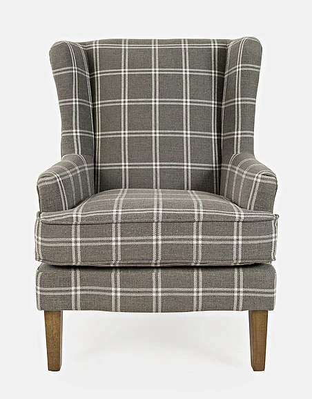 Jofran Lacroix Accent Chair in Graphite LACROIX-CH-GRAPHITE