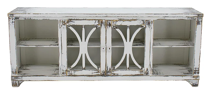 Split Nickel Lainey 70" TV Stand Jes White MIC-LAINEY-70TV | L5JW170