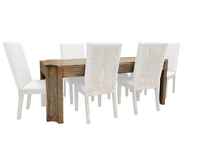 Split Nickel Lambert Dining Table Jes Sandstone MIC-LAMBERT-DT | L2JS1