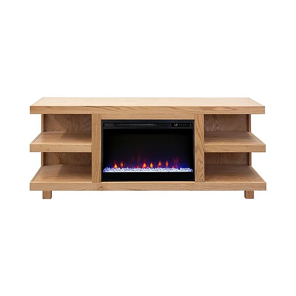 Legends Laurel Canyon Fireplace Console in Natural LC5210.NAT