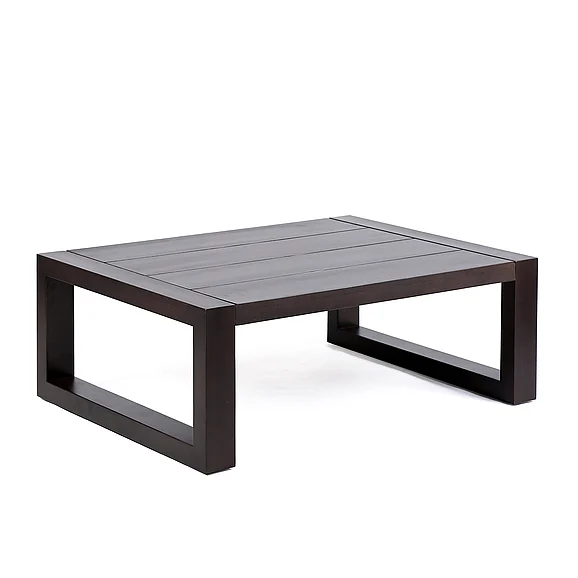 Armen Living Paradise Outdoor Dark Eucalyptus Coffee Table LCPRCODK PROMO
