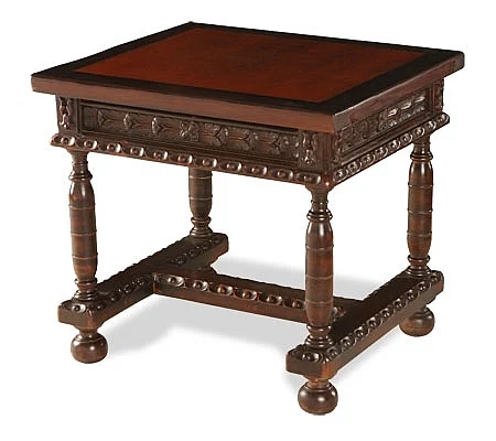 Peninsula Santa Fe End Table in Mahogany LE-007-1020