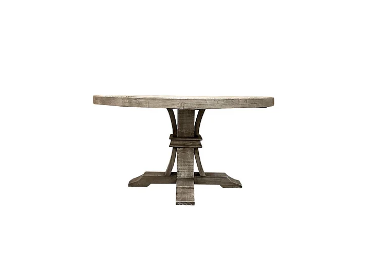 Split Nickel LeAnn Dining Table MIC-LEANN-D | COL2DT