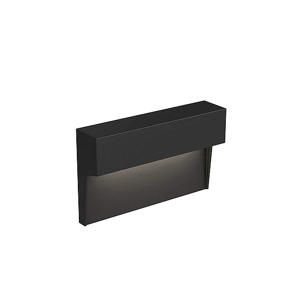 Dals Marquee Horizontal LED Step Light in Black LEDSTEP001D-BK