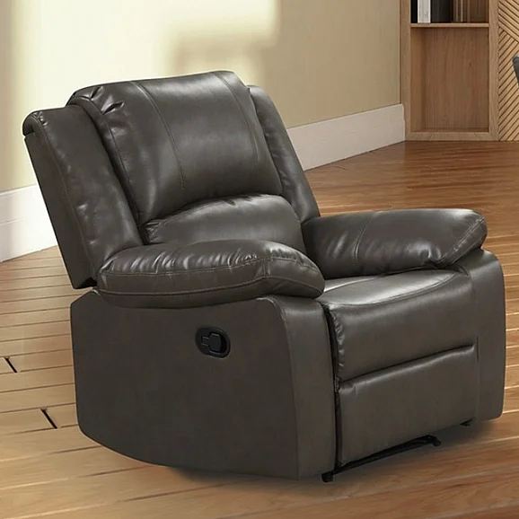 Furniture of America Letha Glider Recliner in Gray NX6008GY-CH
