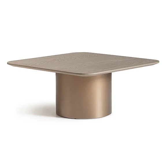 AICO Canberra Tall Cocktail Table in Brown LFR-CNBA201-120