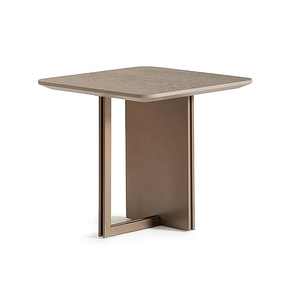 AICO Canberra End Table in Brown LFR-CNBA202-120