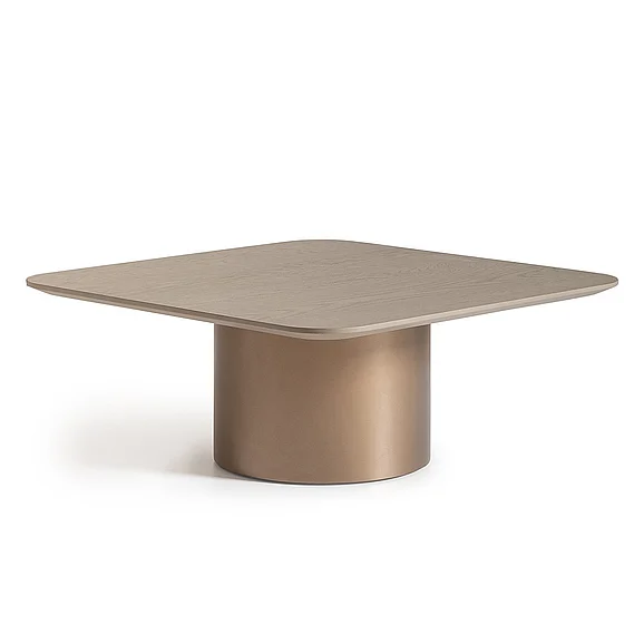 AICO Canberra Short Cocktail Table in Brown LFR-CNBA204-120