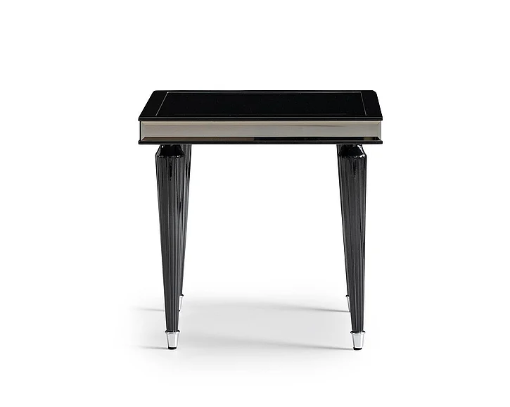 AICO La Francaise Side Table in Black Ice LFR-FRSE202-805