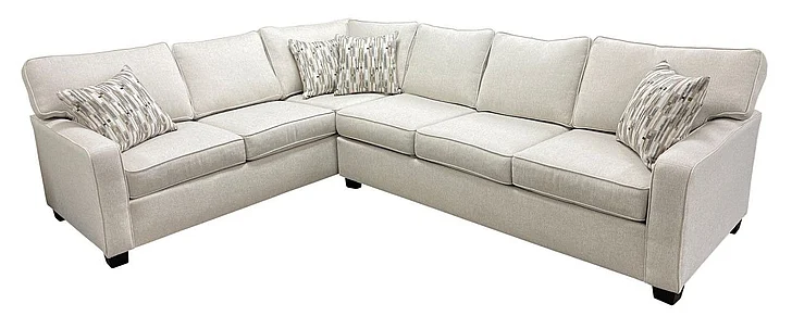 Luke Home Liberty 2pc Sectional Living Room Set