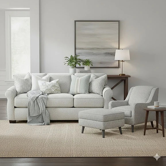 Southern Motion Limelight Mineral 7901 2pc Sofa Living Room Set in Multi