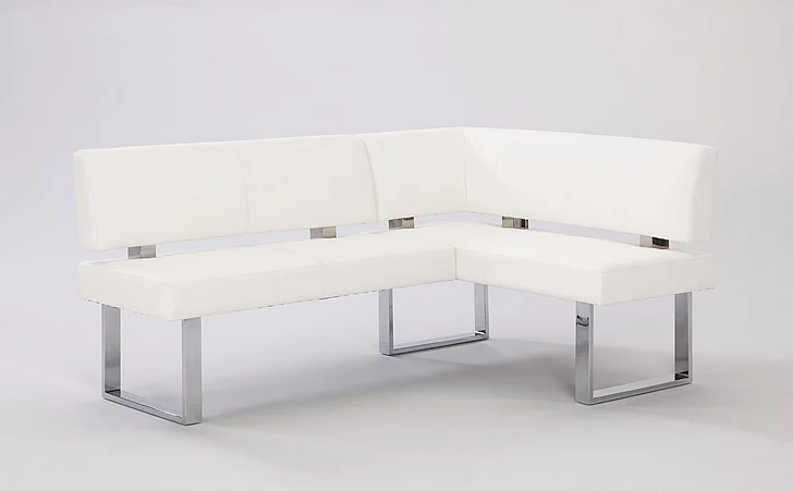 Chintaly Linden Nook in White/Chrome LINDEN-NOOK