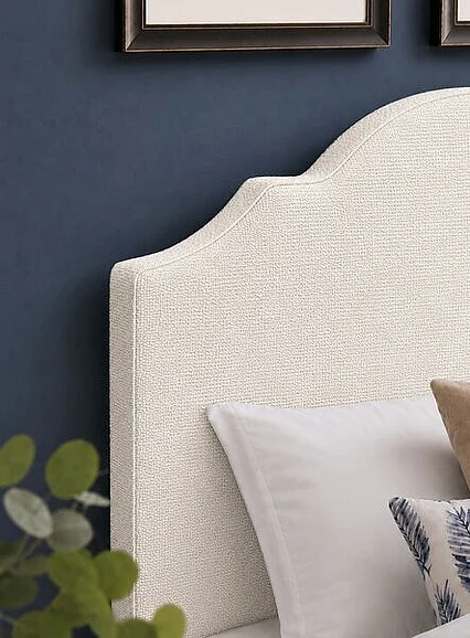 Vaughan-Bassett Twin Upholstered Headboard in Linen 831-331L (Headboard Only)