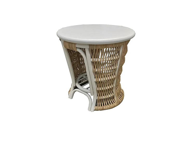 Capris Furniture 314 Lamp Table in Frost LK314F CUSTOM ITEM