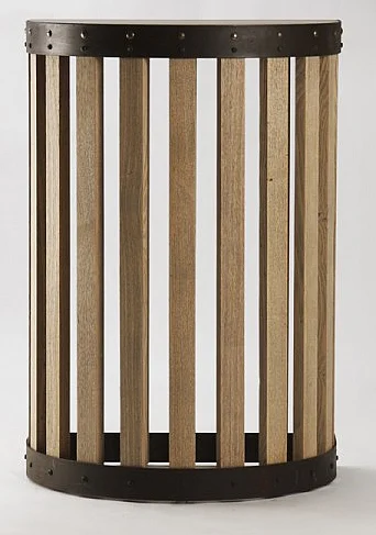 Zentique Barrel Half Side Table LN2011-02