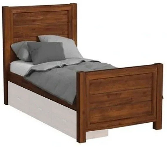 My Home Furnishings Logan Twin Panel Bed