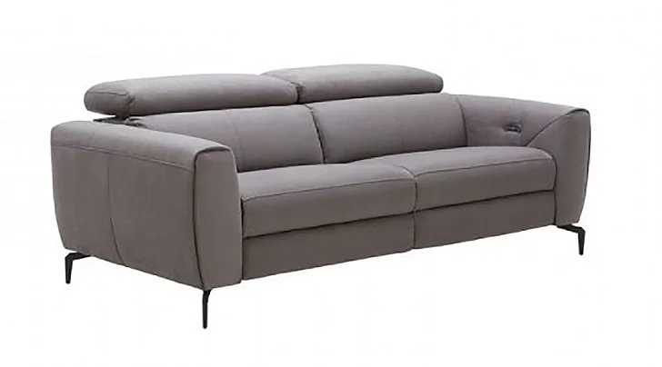 J&M Lorenzo Sofa in Grey 18823-S CLOSEOUT