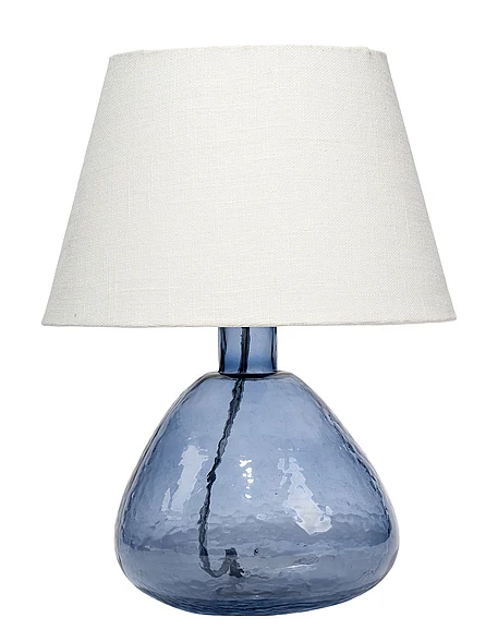 Lifestyle by JY Demi Blown Glass Table Lamp LS9DEMITLBL