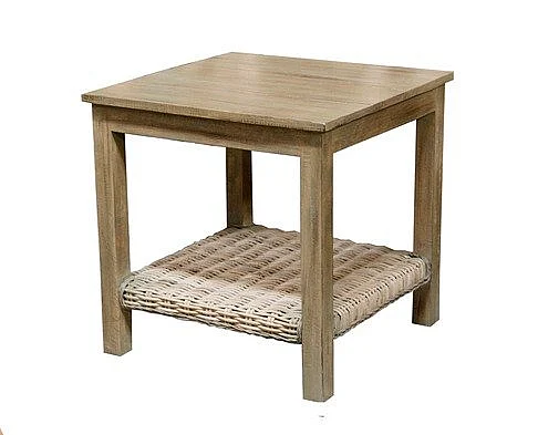 Capris Furniture 752 Lamp Table in Grey Wash LT752GW CUSTOM ITEM