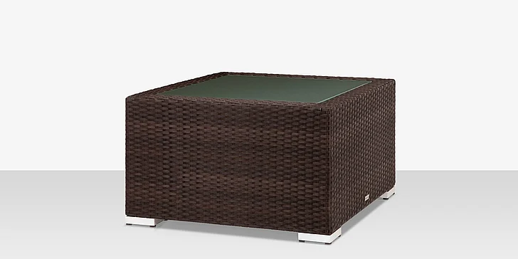 Source Outdoor/Decoscape Lucaya Square Coffee Table in Espresso SF-2012-301