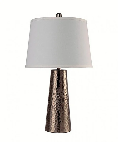 Furniture of America Luz Table Lamp in Silver L731199SV