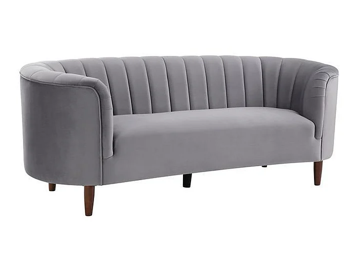 Acme Furniture Millephri Sofa in Gray Velvet LV00166